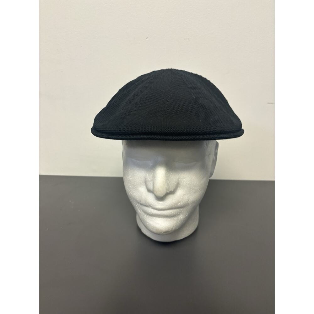 Pendleton Black Newsboy Hat Flat Ivy Cap Size L